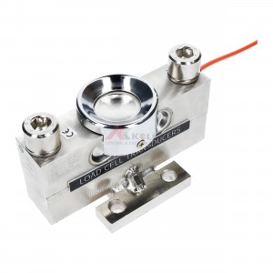 Double shear beam load cell QS-A 10t + accessories